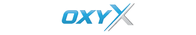 Logotipo de OXY-X, oxidante de radicales sulfato del sistema RED-OXY