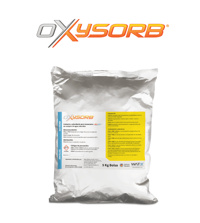 Bolsa de 5 kg de Oxysorb de Watch Water, oxidante y adsorbente en polvo