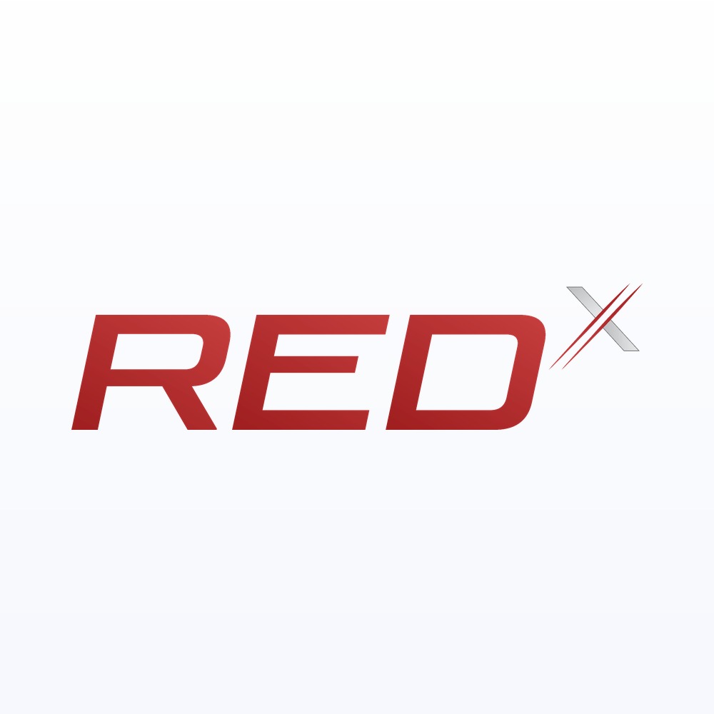 RED-X: logotipo oficial del adsorbente férrico Watch Water para arsénico y metales