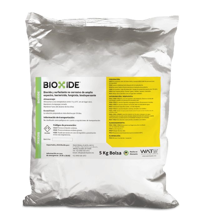 Bioxide – Biocida y surfactante no corrosivo de amplio espectro