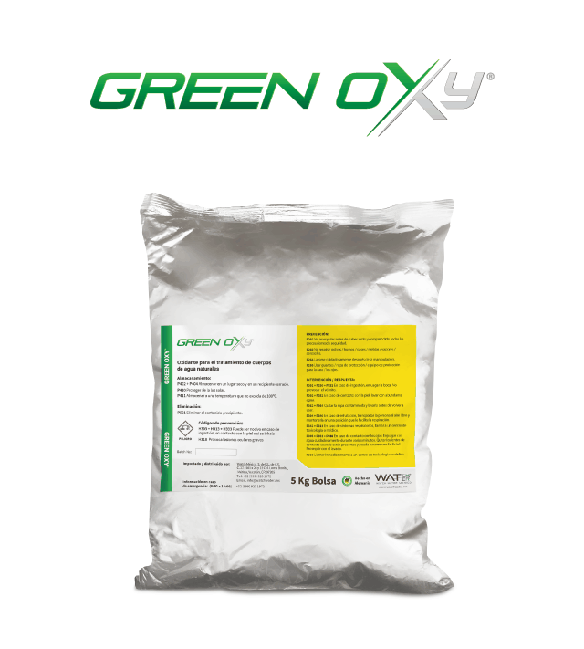 Green Oxy – La fuente de oxigeno para todos los cuerpos de agua